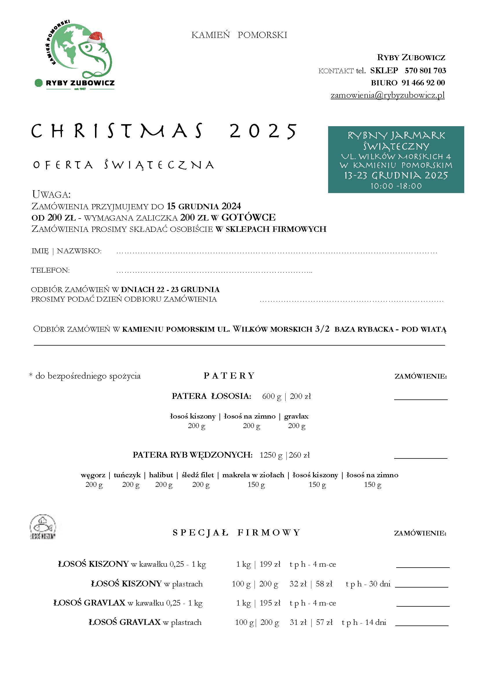 oferta CHRISTMAS 2025 ODBIORY Kamień Pomorski_Page_1